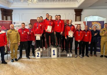 Bardzo dobry występ brzozowskich strażaków w pływaniu