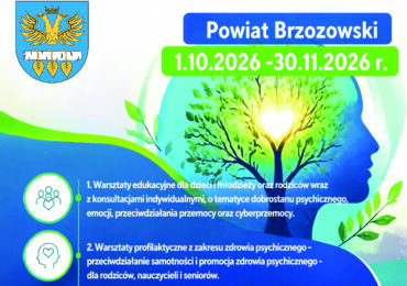 Rusza  „Powiatowa Akademia Zdrowia Psychicznego”